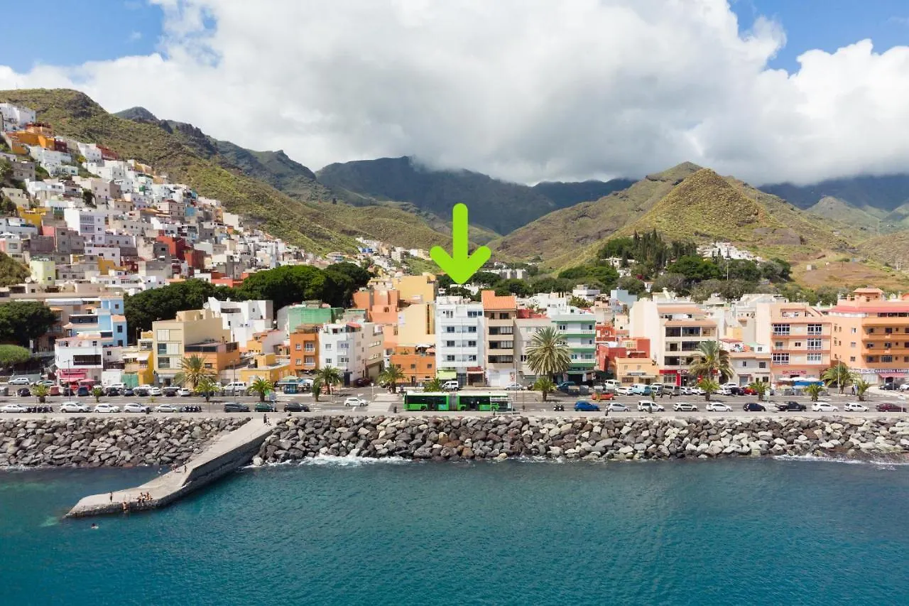 Home2Book Sea Front Las Teresitas Beach Attic San Andrés Διαμέρισμα